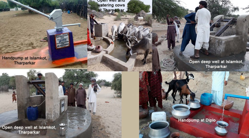 Saafpani clean drinking water project in Tharparkar